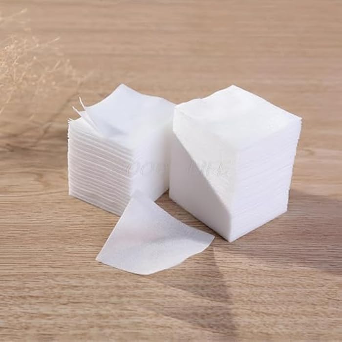 Makeup Remover - 1000 Count Soft Cotton Pads Ideal for Effortless Makeup Removal, Suitable for Face, Lips, and Eyes, Made from 100% Pure Cotton, Lint-Free and Multi-Purpose - Image 1